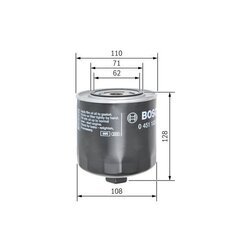 Olejový filter BOSCH 0 451 103 257 - obr. 4