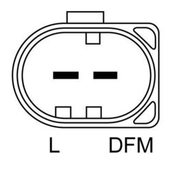 Alternátor BOSCH 0 986 042 830 - obr. 1