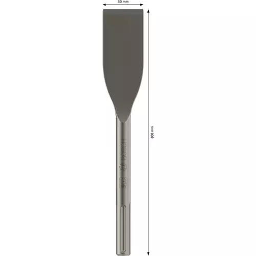 BOSCH Sada sekáčov na dlaždice PRO SDS max-5C 50 × 300 mm, 5 ks (4)