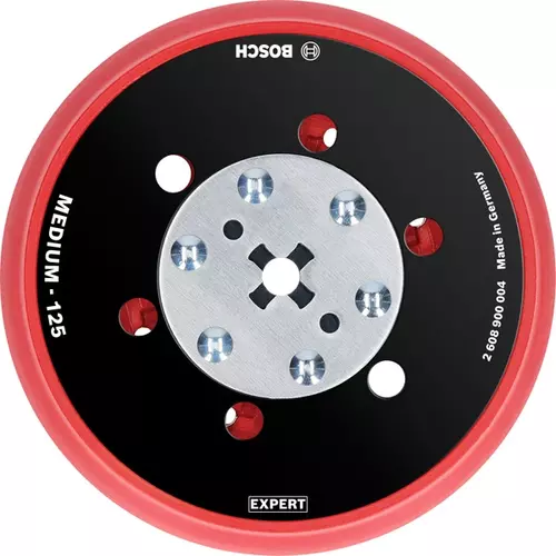 BOSCH Univerzálna brúsna podložka EXPERT Multihole, 125 mm, stredne tvrdá (6)