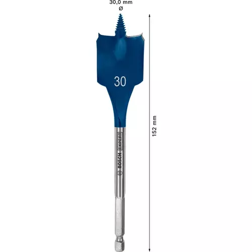 BOSCH Frézovací vrták EXPERT Self Cut Speed, 30 × 152 mm