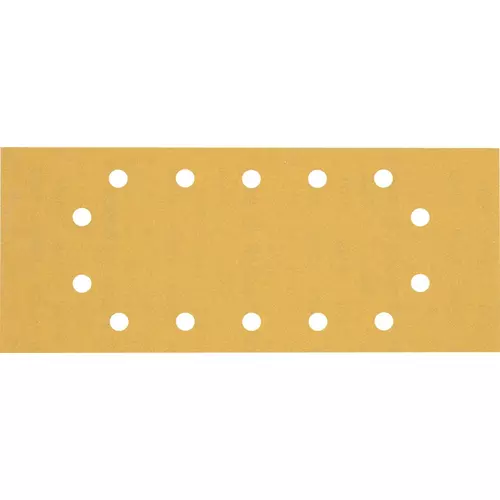 BOSCH Brúsny papier EXPERT C470 so 14 otvormi pre orbitálne brúsky 115 x 280 mm, zrnitosť 180, 10 ks