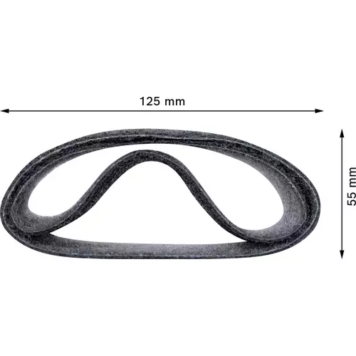 BOSCH Brúsny valec EXPERT N470 pre leštiace stroje, 100 x 290 mm, 90 mm, hrubý, 10 ks (4)