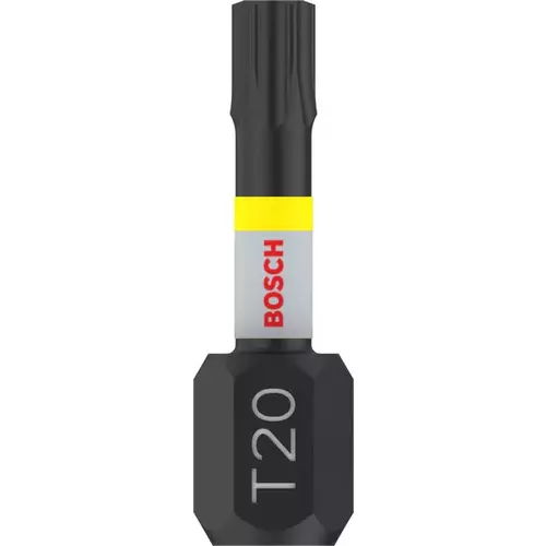 BOSCH Bit PRO Torx Impact, T20, 25 mm, 2 ks