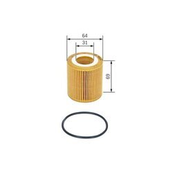 Olejový filter BOSCH F 026 407 177 - obr. 4