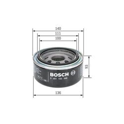Olejový filter BOSCH 0 451 103 368 - obr. 4