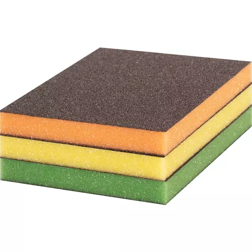 BOSCH Podložka EXPERT S473 Standard, 98 × 120 × 13 mm, stredná, jemná, veľmi jemná, 3 ks
