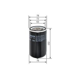 Palivový filter BOSCH F 026 402 140 - obr. 4