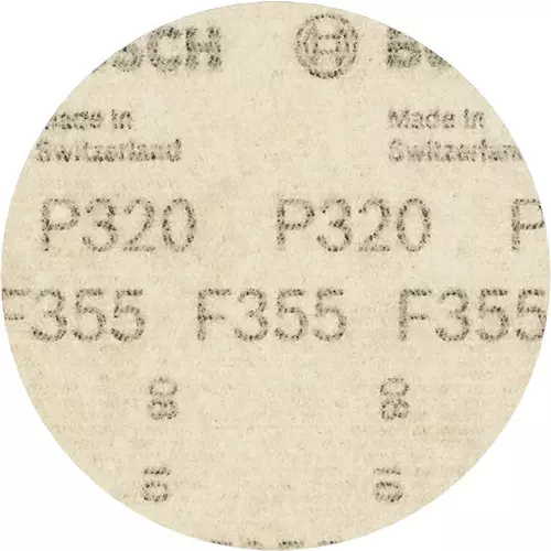 BOSCH Brúsny kotúč PRO F355, 125 mm, G320, 10 ks (5)