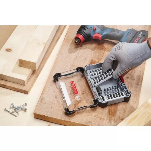 BOSCH 35-dielna sada Impact Control MultiConstruction a skrutkovacích bitov (22)