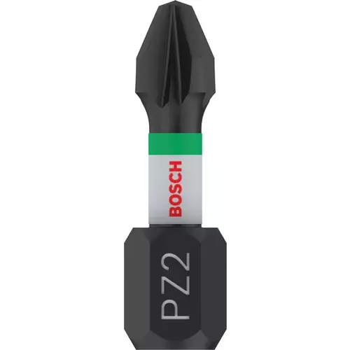 BOSCH Bit PRO Pozidriv Impact, PZ2, 25 mm, 2 ks