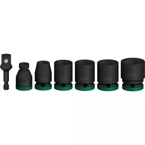 BOSCH Sada nástrčných kľúčov PRO Impact Socket Set s adaptérom, 1/2