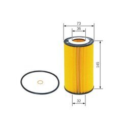 Olejový filter BOSCH F 026 407 007 - obr. 4