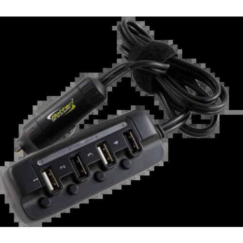 Nabíječka USB 12V 4xUSB 8AMP