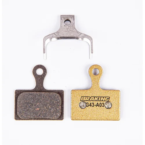 Brzdové doštičky pre systémy SHIMANO BRAKING P20025 (zmes Carbo Metalic) 2 ks v balení