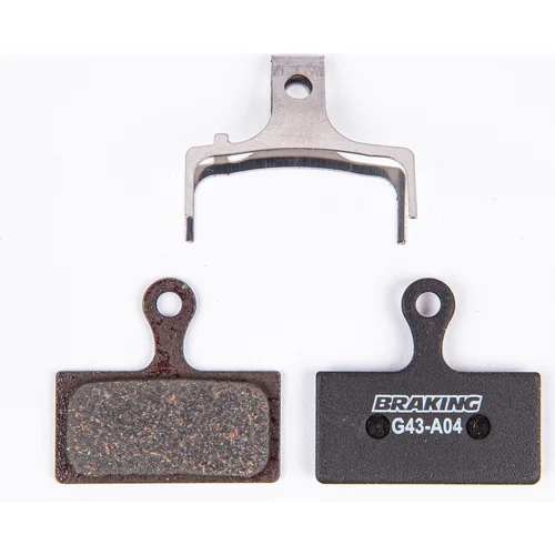 Brzdové doštičky pre systémy SHIMANO BRAKING P21008 (zmes Organic) 2 ks v balení