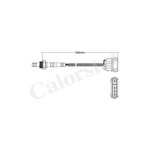 Lambda sonda CALORSTAT by Vernet LS140592
