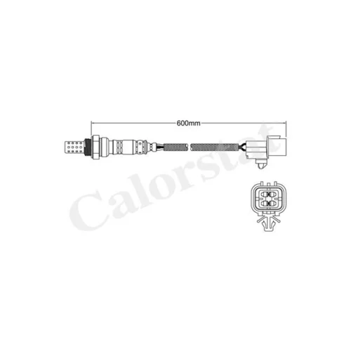 Lambda sonda CALORSTAT by Vernet LS140682