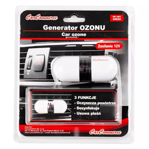 Ionizátor vzduchu do auta (generátor ozónu) 12V /CARCOMMERCE/ - obr. 4
