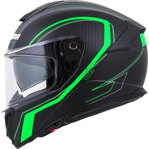 Prilba Integral GT 2.0 Reptyl (čierna/zelená/biela, veľkosť S) /CASSIDA/ - obr. 10