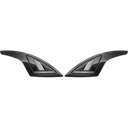Čelné vrchné kryty vetrátok pre prilby Orbit TOP FRONT VENTS ORBIT (čierne, pár) /CASSIDA/ - obr. 1