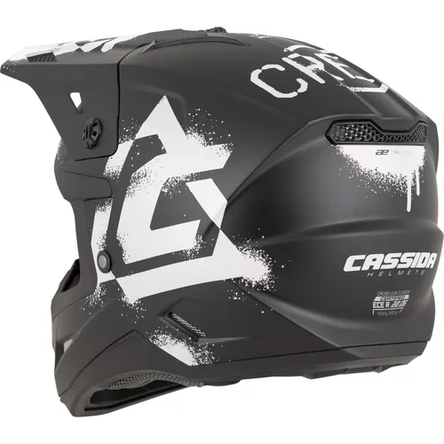 Prilba Cross Cup 2 Crew (čierna matná/biela, veľkosť XL) /CASSIDA/ - obr. 2