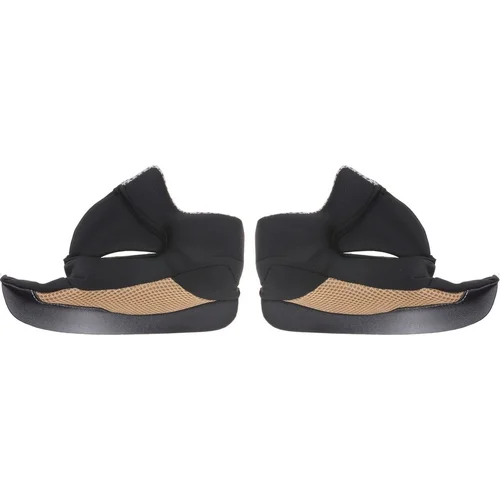 Lícnice interiéru pre prilby Cross Cup CASSIDA YELLOW CHEEK PADS SC-15 L ČR, (žlté/čierne/sivé, veľkosť L)