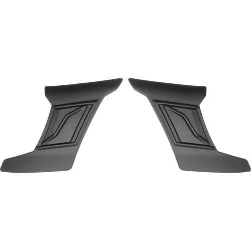 Čelné kryty vrchnej ventilácie pre prilby Cyklon CASSIDA KIT UPPER FRONT VENT MATT BLAC ČR, (čierna matná, pár)