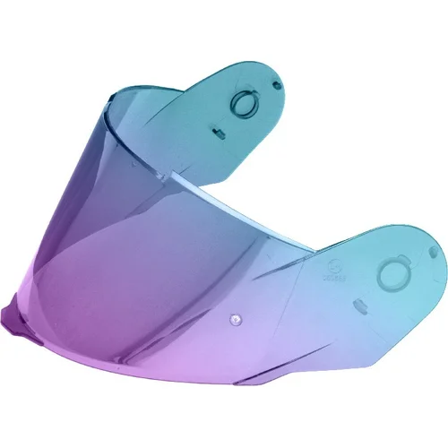 Priehľadné plexisklo pre prilby Apex s prípravou pre Pinlock CASSIDA VISOR FS-817 IRIDIUM PINLOCK ČR, (iridium)