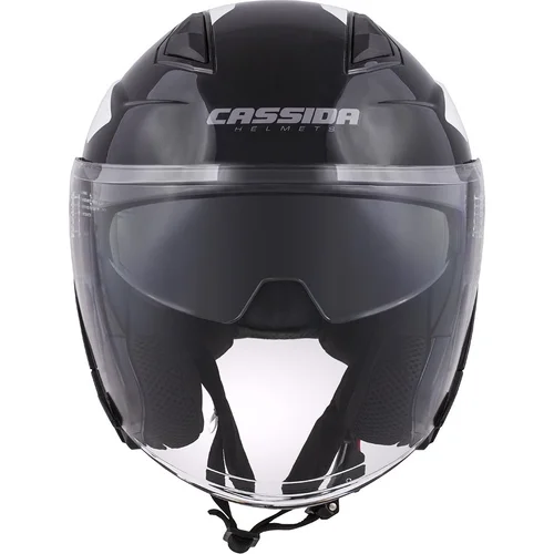 Prilba Jet Tech Corso (čierna/biela, veľkosť XS) /CASSIDA/ - obr. 1