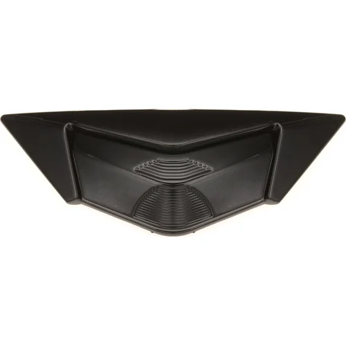 Čelný kryt ventilácie pre prilby Cyklon CASSIDA FRONT LOWER VENTS GLOSS BLACK ČR, (čierna)