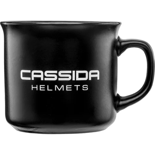 Čierny hrnček s logom CASSIDA
