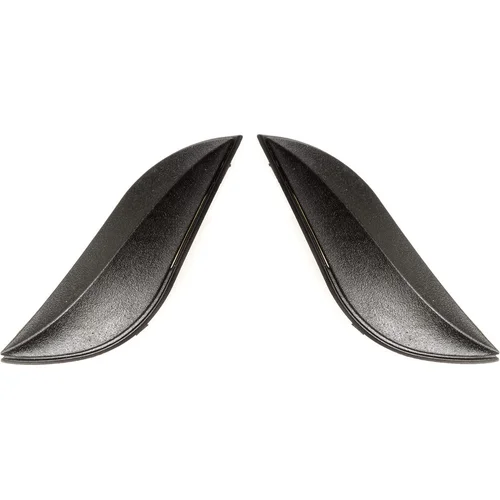 Čelné kryty vrchnej ventilácie pre prilby Reflex CASSIDA FRONT VENTS YM-619 PAIR ČR, (čierna matná, pár)