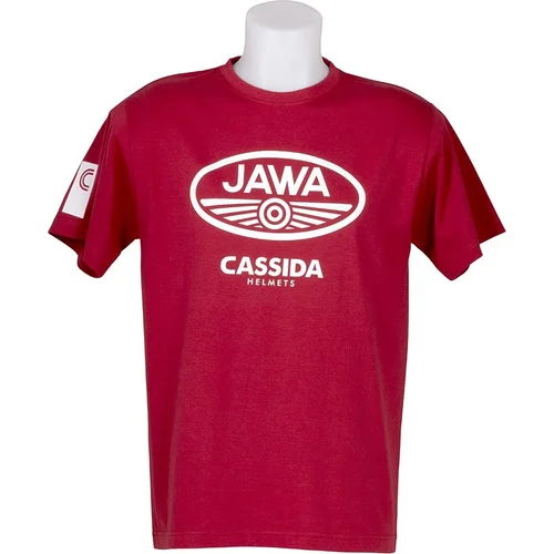 Tričko JAWA edícia CASSIDA (červená bordová, veľkosť M)