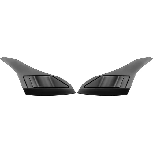 Čelné kryty vrchnej ventilácie pre prilby AERO CASSIDA FRONT TOP VENTS AERO BLACK MATT (čierna mat, pár)