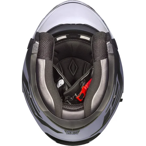 Prilba Jet Tech Corso (čierna matná/sivá, veľkosť S) /CASSIDA/ - obr. 5