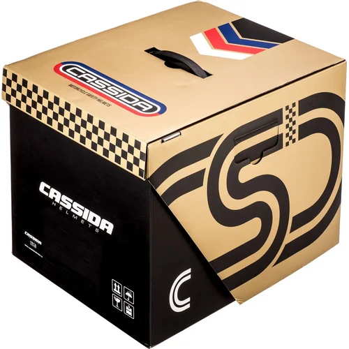 Prilba Fibre OPG (biela/modrá/červená, veľkosť S) /CASSIDA/ - obr. 11