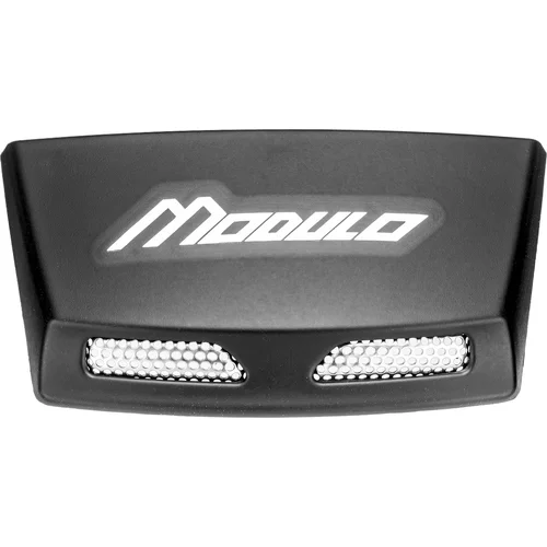 Zadný kryt ventilácie pre prilby Modulo 2.0/2.1 CASSIDA (matná čierna, vrátane bieleho loga)
