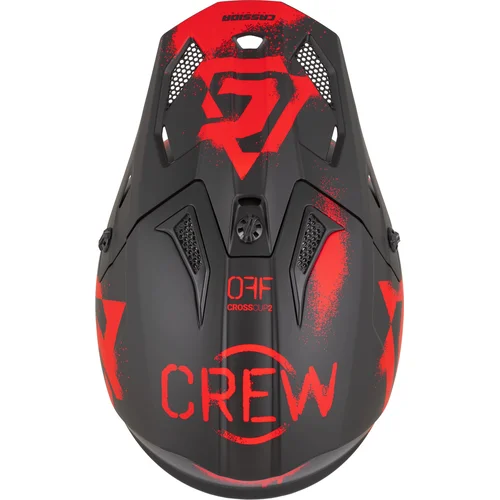 Prilba Cross Cup 2 Crew (čierna matná/červená, veľkosť XS) /CASSIDA/ - obr. 7