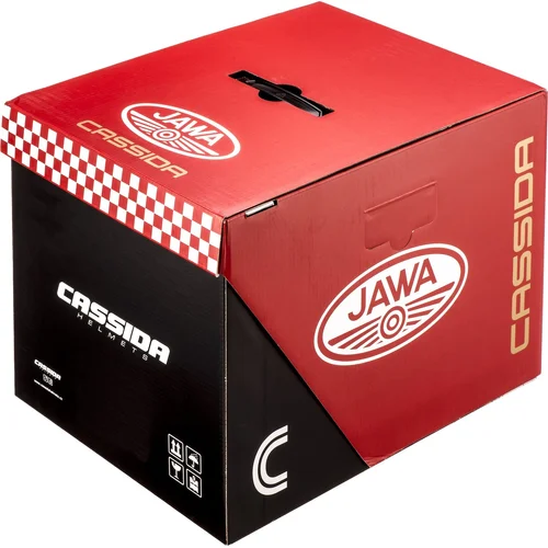 Prilba Apex Jawa ČR, (červená/čierna/sivá, veľkosť S) /CASSIDA/ - obr. 6