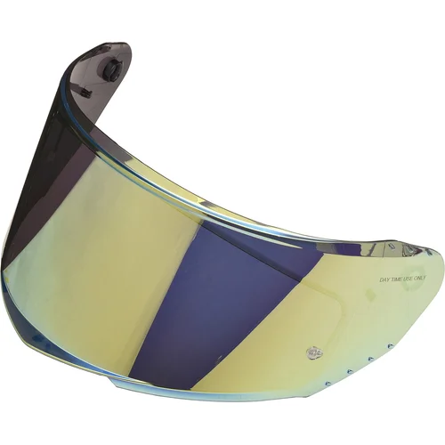 Plexi pre prilby Integral GT 2.0/2.1 a GTS 2.1 s prípravou pre Pinlock CASSIDA (zrkadlové zlaté REVO)