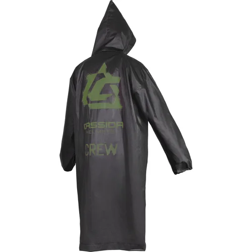 Pláštenka CREW (čierna, khaki logo) 2026 /CASSIDA/ - obr. 1
