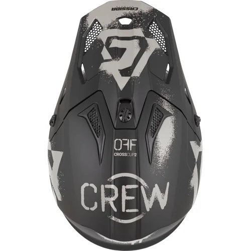 Prilba Cross Cup 2 Crew (čierna matná/piesková, veľkosť L) /CASSIDA/ - obr. 6
