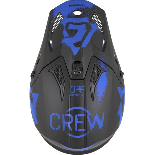 Prilba Cross Cup 2 Crew (čierna matná/modrá, veľkosť XL) /CASSIDA/ - obr. 6