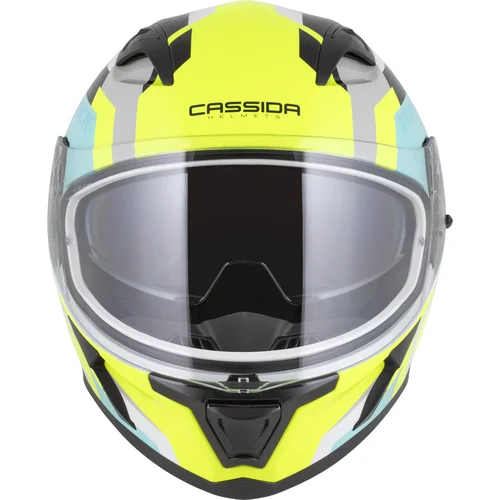 Prilba Orbit Track (biela/žltá fluo/tyrkysová/čierna, veľkosť S) /CASSIDA/ - obr. 5