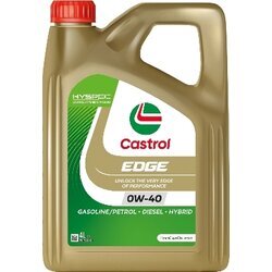 Motorový olej CASTROL EDGE 0W-40 4L