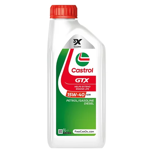 Motorový olej CASTROL GTX 15W-40 A3/B4 1L