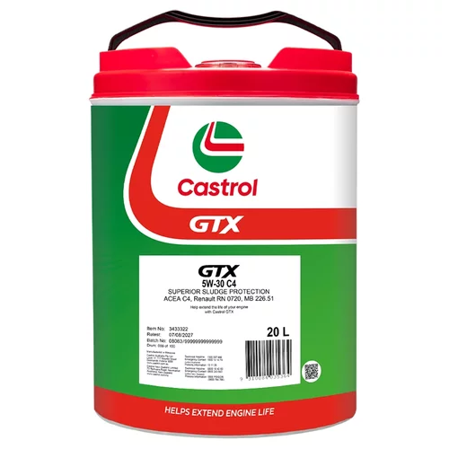 CASTROL GTX 5W-30 C4 20L