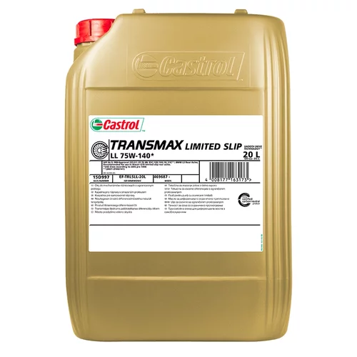CASTROL TRANSMAX LS LL 75W-140 20L