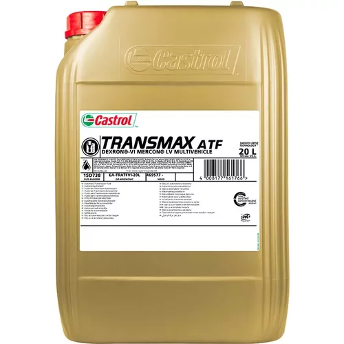CASTROL TRANSMAX ATF Dex VI Mercon LV 20L